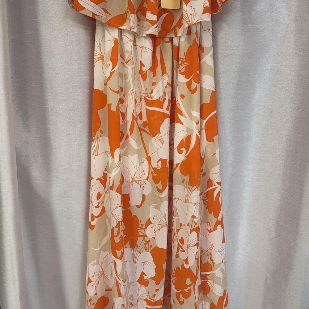 Vibrant Floral Maxi Dress